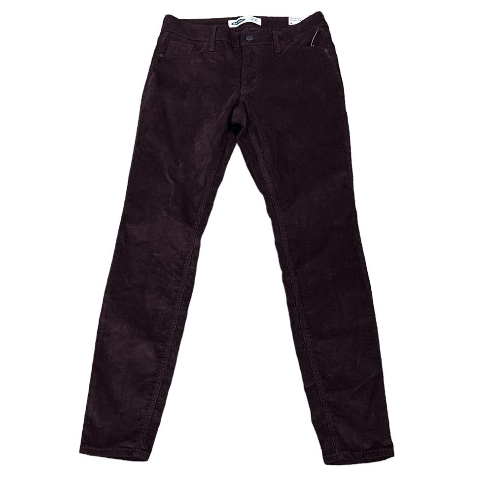 NWT Old Navy Brown Rockstar Super Skinny Mid Rise Corduroy Pants Size 4 Women’s
